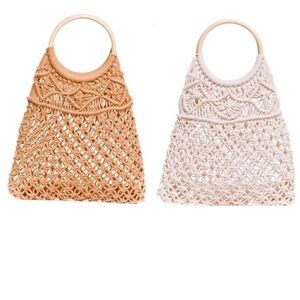 Handmade Macrame Woven Bag